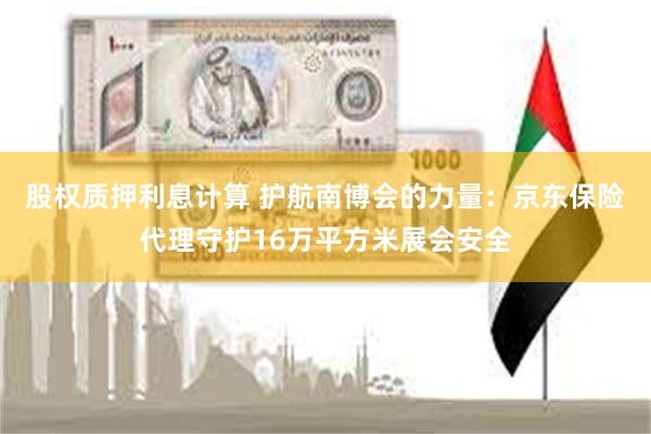 股权质押利息计算 护航南博会的力量：京东保险代理守护16万平方米展会安全